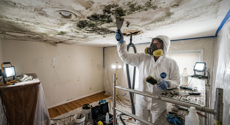 Attic Mold Removal in Frisco, TX