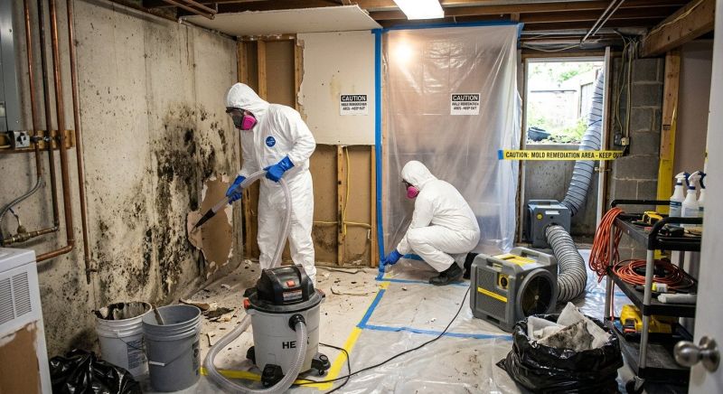 Basement Mold Remediation in Dallas, TX