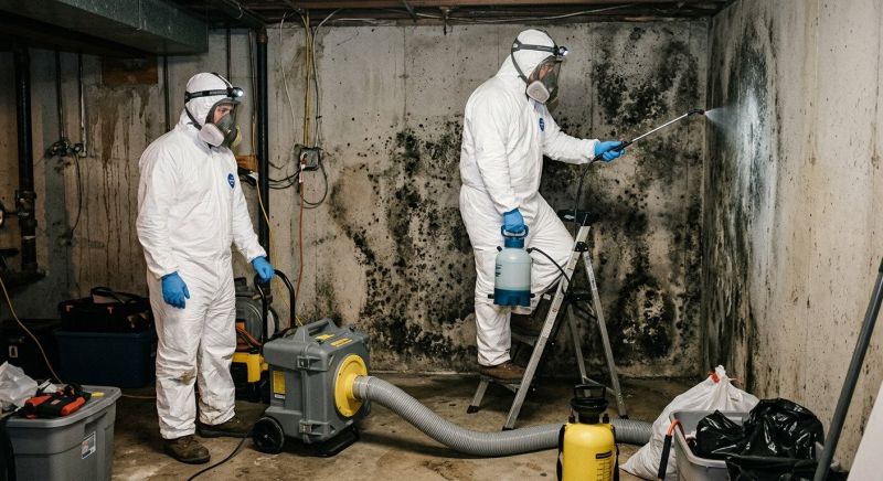 Black Mold Removal in Denton, TX