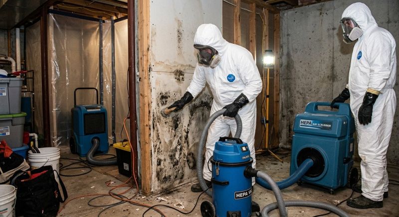 Attic Mold Remediation in Bergen County, NJ