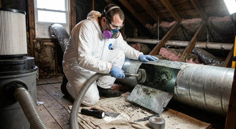 Attic Mold Removal in Frisco, TX