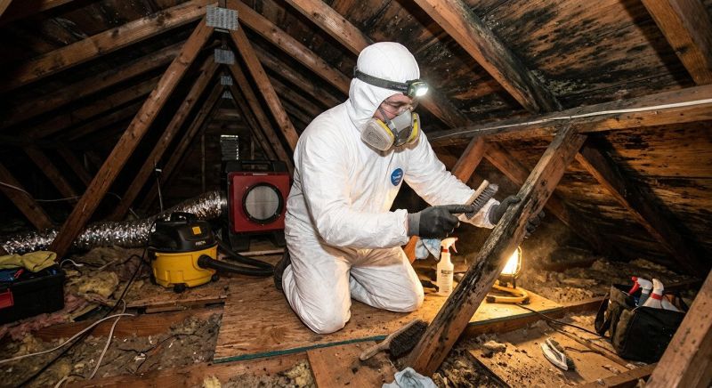 Attic Mold Removal in Fort Worth, TX