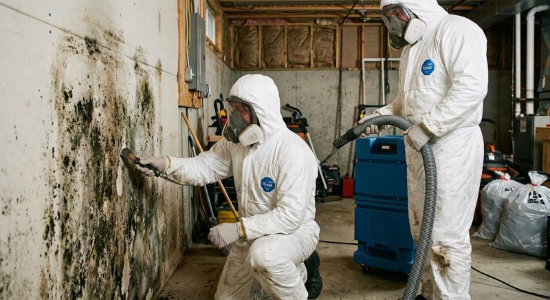 Basement Mold Removal in Frisco, TX