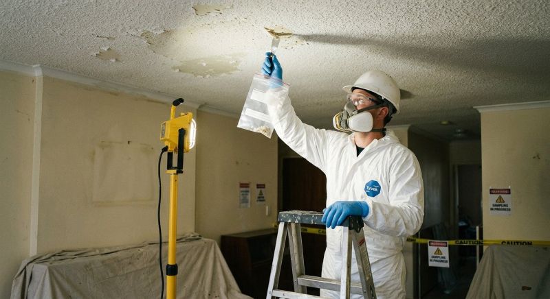 Ceiling Asbestos Testing in Old Bridge, NJ