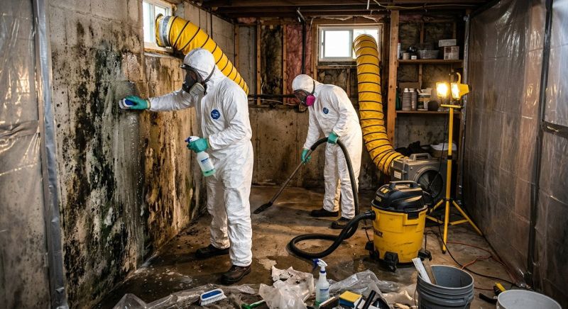 Crawl Space Mold Removal in Dallas, TX