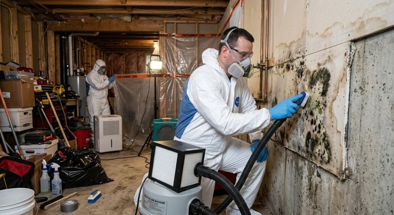 White Mold Mitigation in Fort Worth, TX